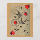 Love Birds Briefkaart (Voorkant)