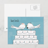 Love Birds Briefkaart (Voorkant / Achterkant)