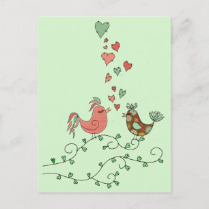 Love Birds Briefkaart