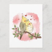 Love Birds Briefkaart (Voorkant)