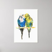 Love Birds Canvas Afdruk (Voorkant)