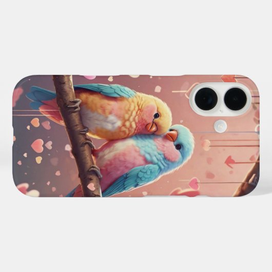 Love Birds Case-Mate iPhone Case (Achterkant (horizontaal))