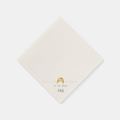 Love Birds' Cocktail Hour Servet (Hoek)