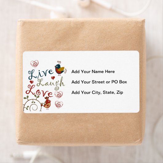 Love Birds Etiket (Insitu)