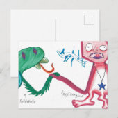 Love Birds Feestdagenkaart (Voorkant / Achterkant)