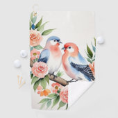 Love Birds Golfhanddoek (Insitu)