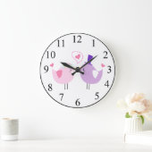 Love Birds Grote Klok (Huis)