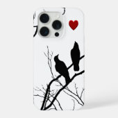 Love Birds Iphone Case iPhone Hoesje (Achterkant)