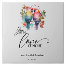 Love Birds. Jij bent de liefde van mijn leven!