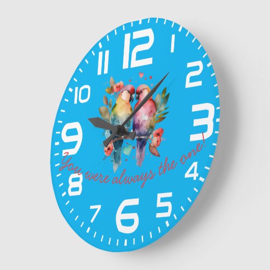 Love Birds. Jij was altijd de ONE! Grote Klok (Hoek)