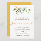 Love Birds Kaart (Voorkant / Achterkant)