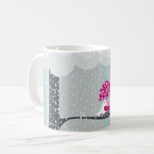 Love Birds Koffiemok (Voorkant links)