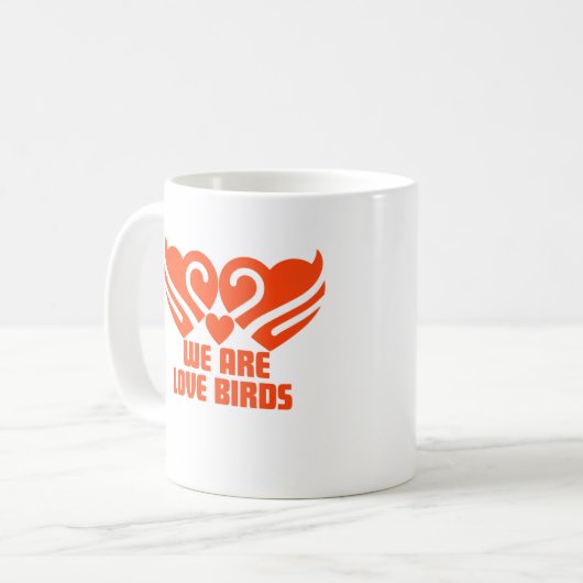Love Birds Koffiemok (Voorkant links)