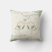 Love Birds Kussen (Achterkant)