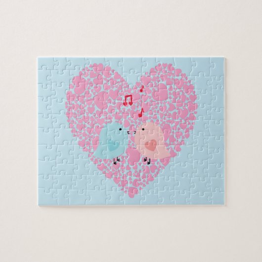 Love Birds Legpuzzel (Horizontaal)