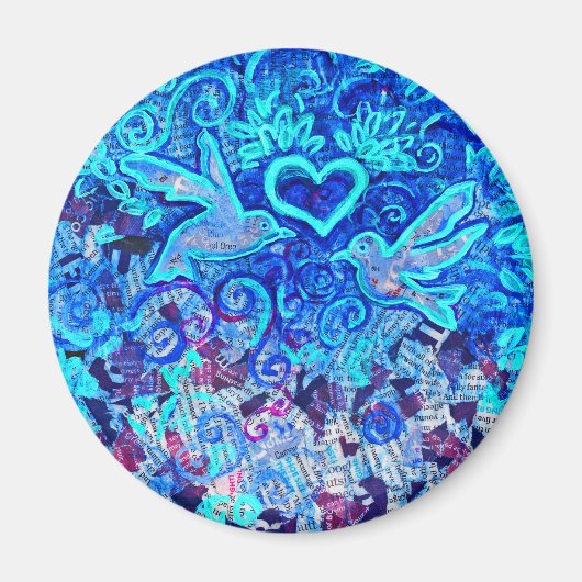 Love Birds Magneet (Voorkant)