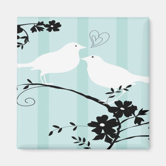 Love Birds Magneet (Voorkant)