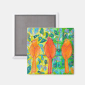 Love Birds Magneet (Voorkant / Achterkant)