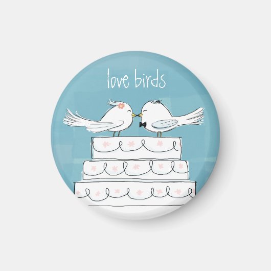 Love Birds Magneet (Voorkant)
