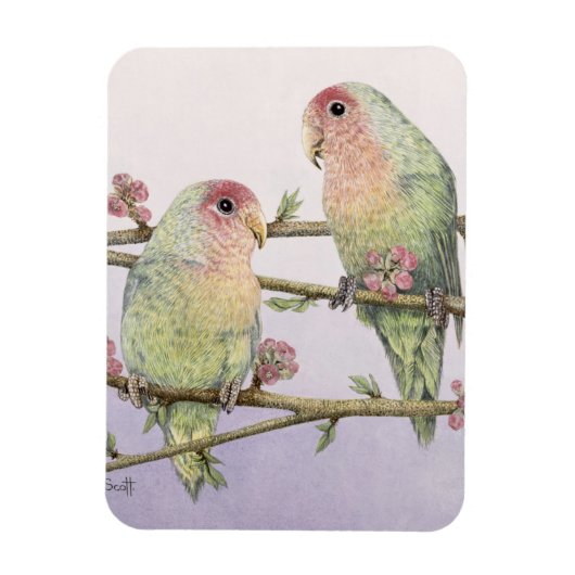 Love Birds Magneet (Verticaal)