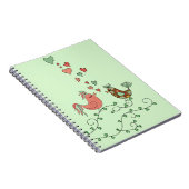 Love Birds Notitieboek (Rechterzijde)