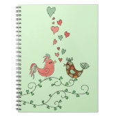 Love Birds Notitieboek (Voorkant)