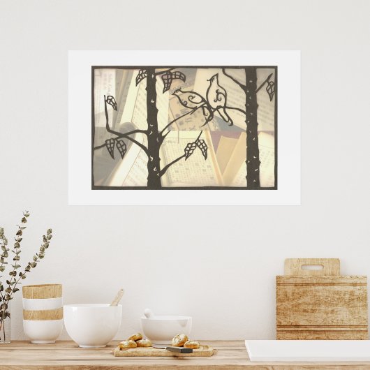 Love Birds Poster (Keuken)