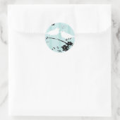Love Birds Ronde Sticker (Tas)