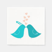 Love Birds Servet (Voorkant)