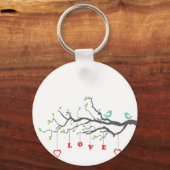 Love Birds Sleutelhanger (Voorkant)