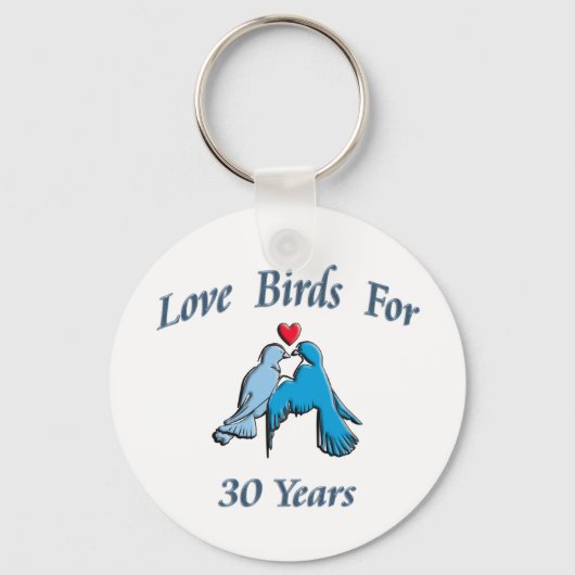 Love Birds Sleutelhanger (Voorkant)