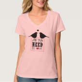 Love Birds T-shirt (Voorkant)