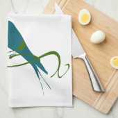 Love Birds Theedoek (Quarter Fold)