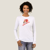 Love Birds Valentines Tri-Blend Shirt (Voorkant)