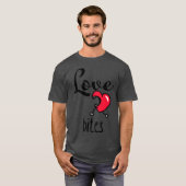Love Bites jongen T-shirt (Voorkant volledig)
