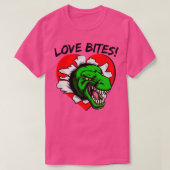 Love Bites TRex T-shirt (Design voorkant)