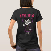Love Bites - Vampire Girl - 2 T-shirt (Achterkant)
