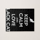 Love Black Cats Legpuzzel (Horizontaal)