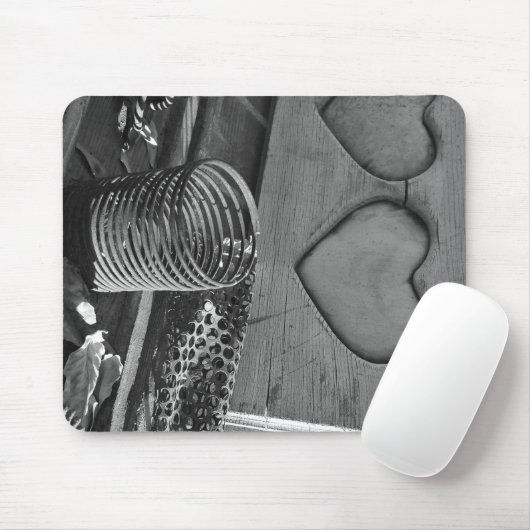  Love Black en White Muismat (Met muis)