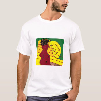 Love Black Hair beroemd gemaakt door Jason Lofters T-shirt