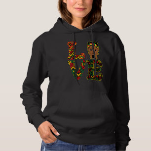 LOVE Black History Month Sterke Afrikaanse Peuter  Hoodie