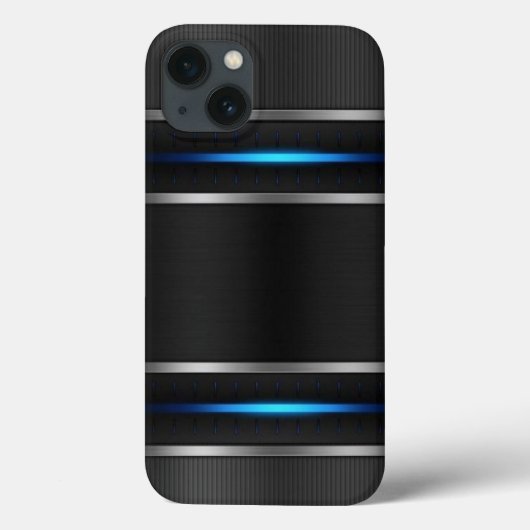 Love Black Silver Diamond Cell Phone Case (Achterkant)