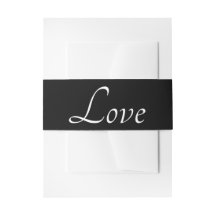 Love Black White Wedding