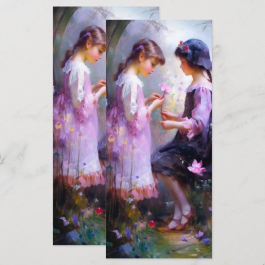 Love Bladwijzer Menu (Voorkant / Achterkant)