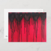 Love Bleeds Black Briefkaart (Voorkant / Achterkant)