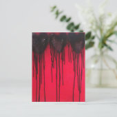 Love Bleeds Black Briefkaart (Staand voorkant)
