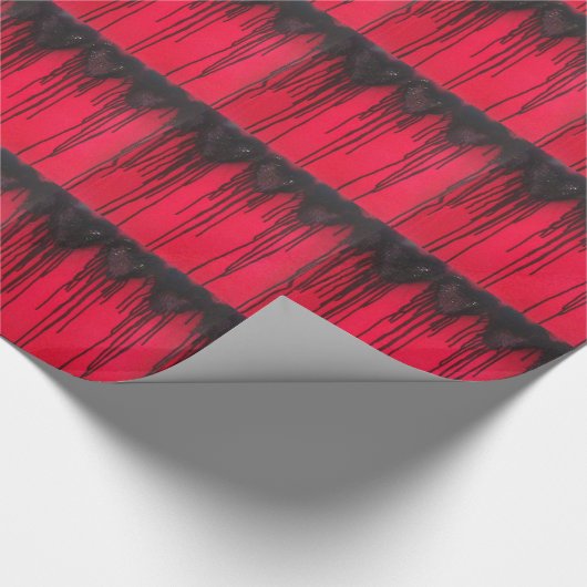 Love Bleeds Black Cadeaupapier (Hoek)