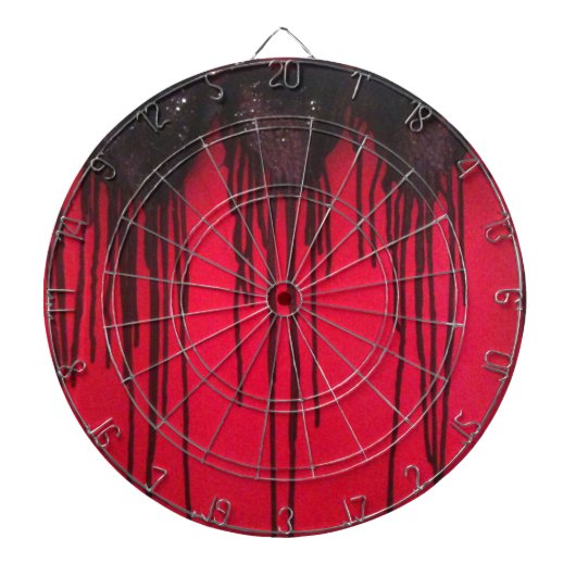 Love Bleeds Black Dartbord (Voorkant)