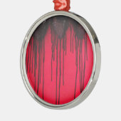 Love Bleeds Black Metalen Ornament (Links)