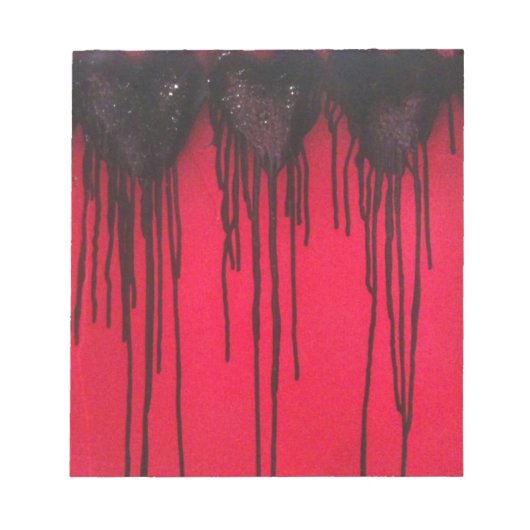 Love Bleeds Black Notitieblok (Voorkant)